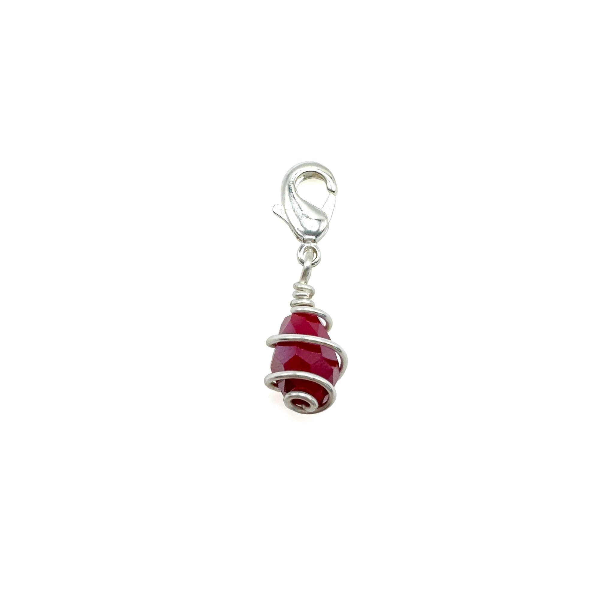 Familia Silver Birthstone Charms by Alegria Accessories Inc