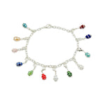 Familia Silver Birthstone Charms by Alegria Accessories Inc