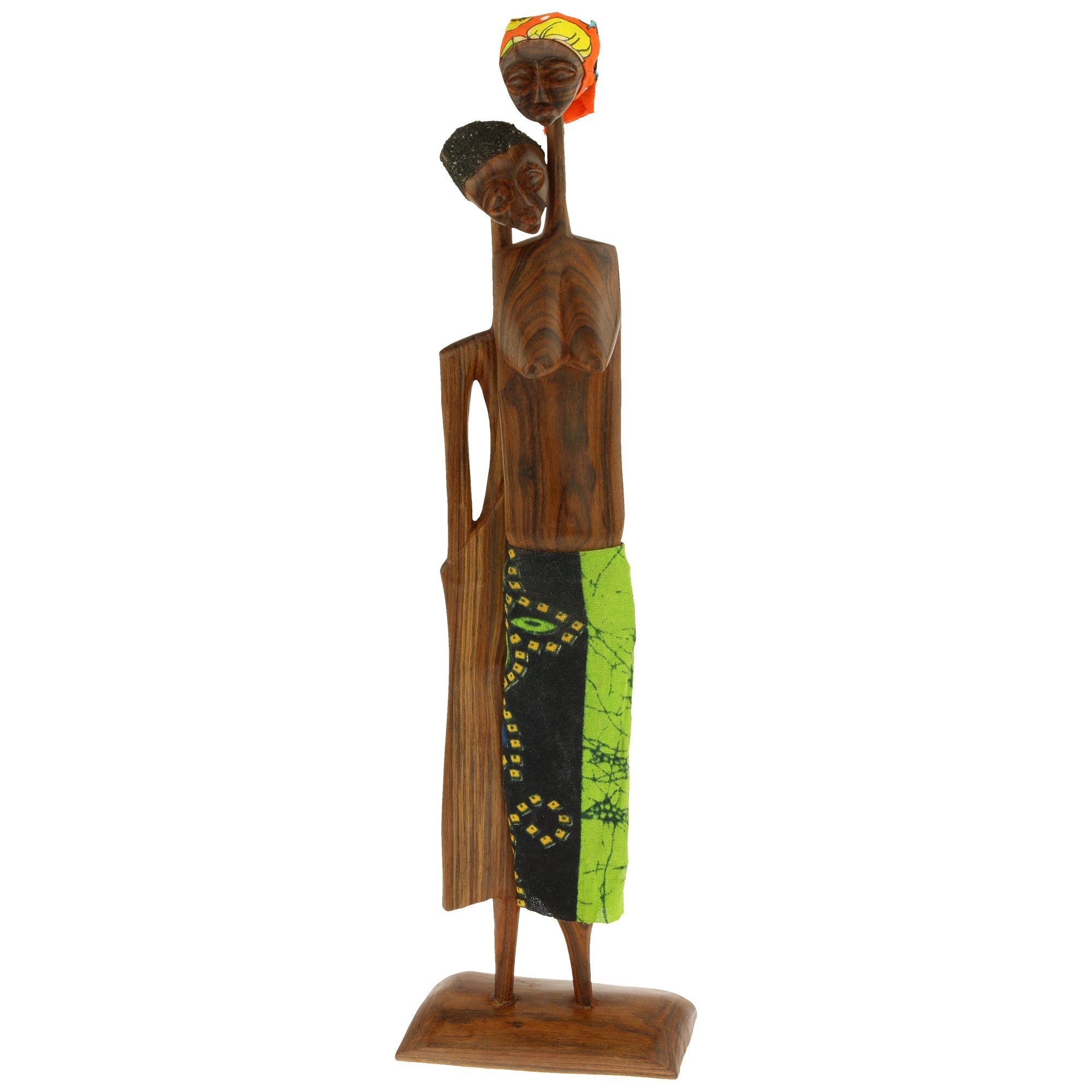 Family Ties Sandalwood Sculpture Decorative Home Accent La Vie Bien Family Ties Sandalwood Sculpture
