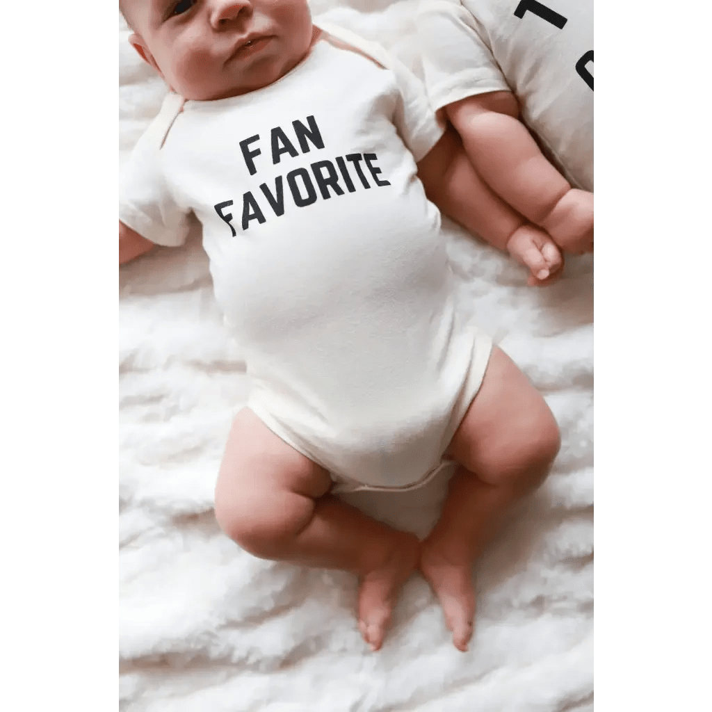 Fan Favorite Organic Cotton Baby Onesie by Polished Prints