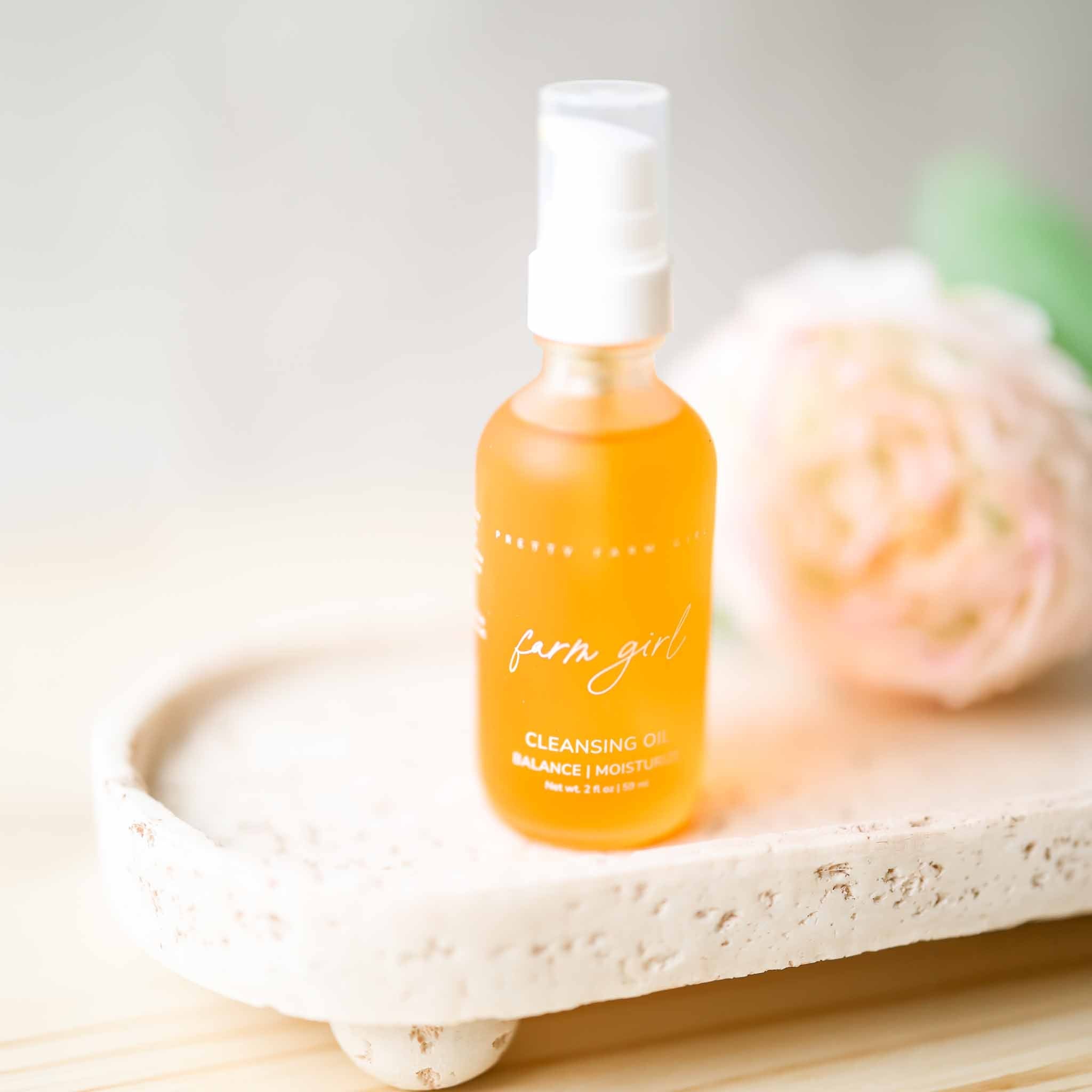 Farm Girl Cleansing Oil Face Cleanser La Vie Bien Farm Girl Cleansing Oil