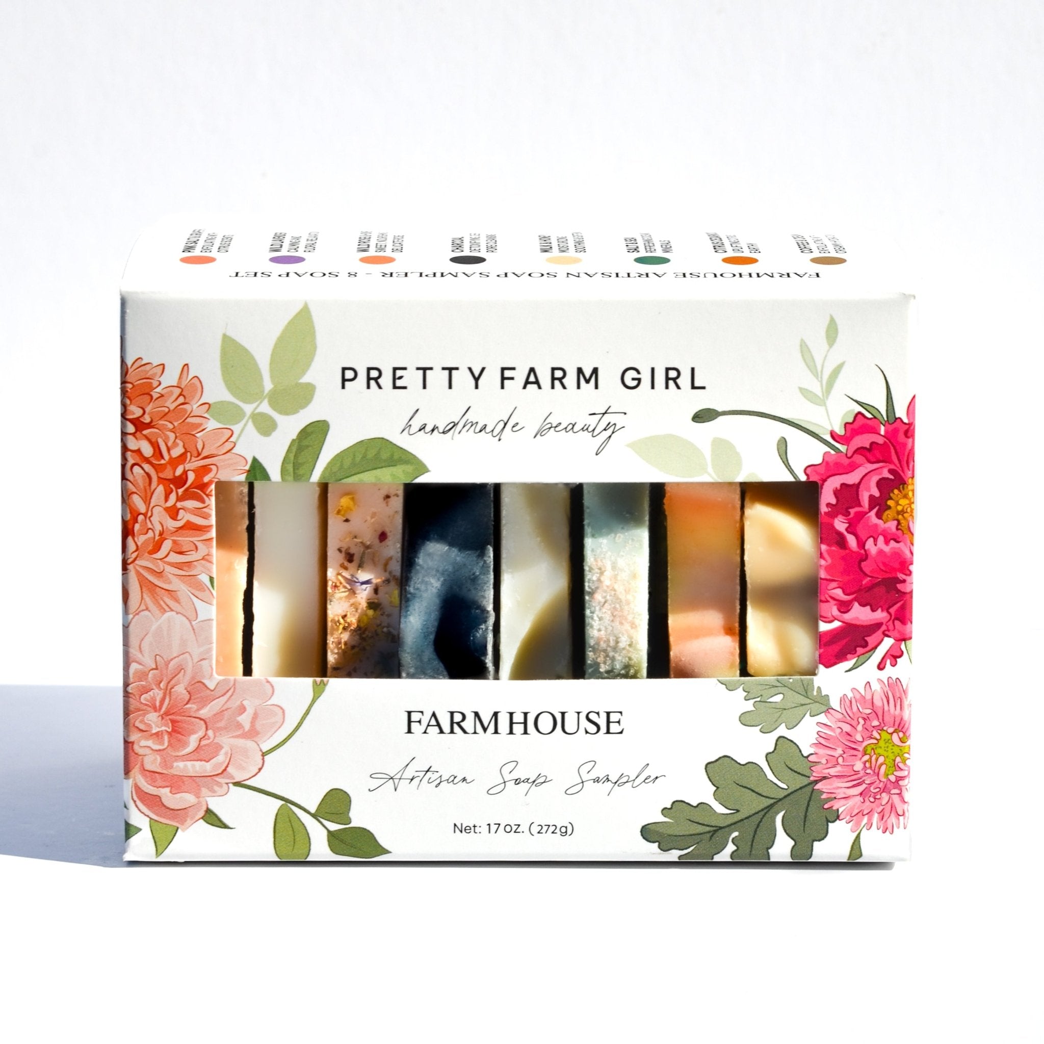 Farmhouse Artisan Goat Milk & Tallow Soap Sampler soap La Vie Bien Farmhouse Artisan Goat Milk & Tallow Soap Sampler
