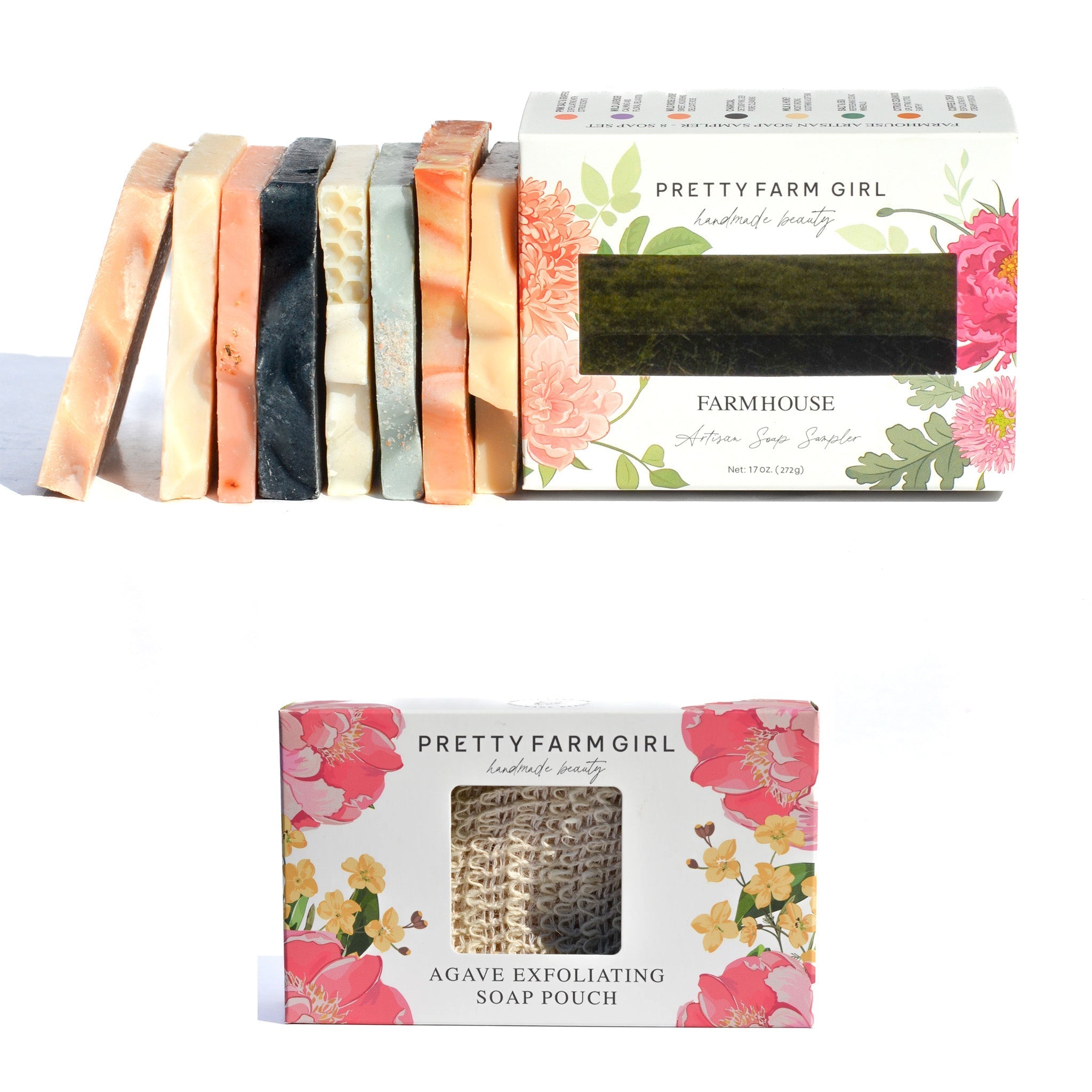 Farmhouse Artisan Goat Milk & Tallow Soap Sampler soap La Vie Bien Farmhouse Artisan Goat Milk & Tallow Soap Sampler