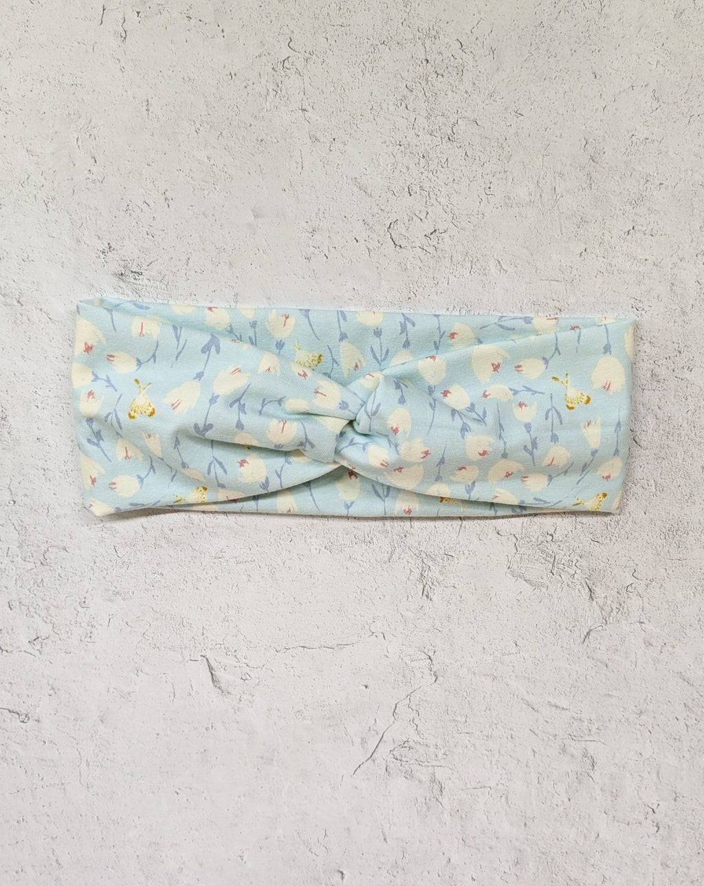 Faux Knot Headband - Cotton Sky Headbands La Vie Bien Faux Knot Headband - Cotton Sky