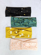 Faux Knot Headband - Stargazing Pink Headbands La Vie Bien Faux Knot Headband - Stargazing Pink