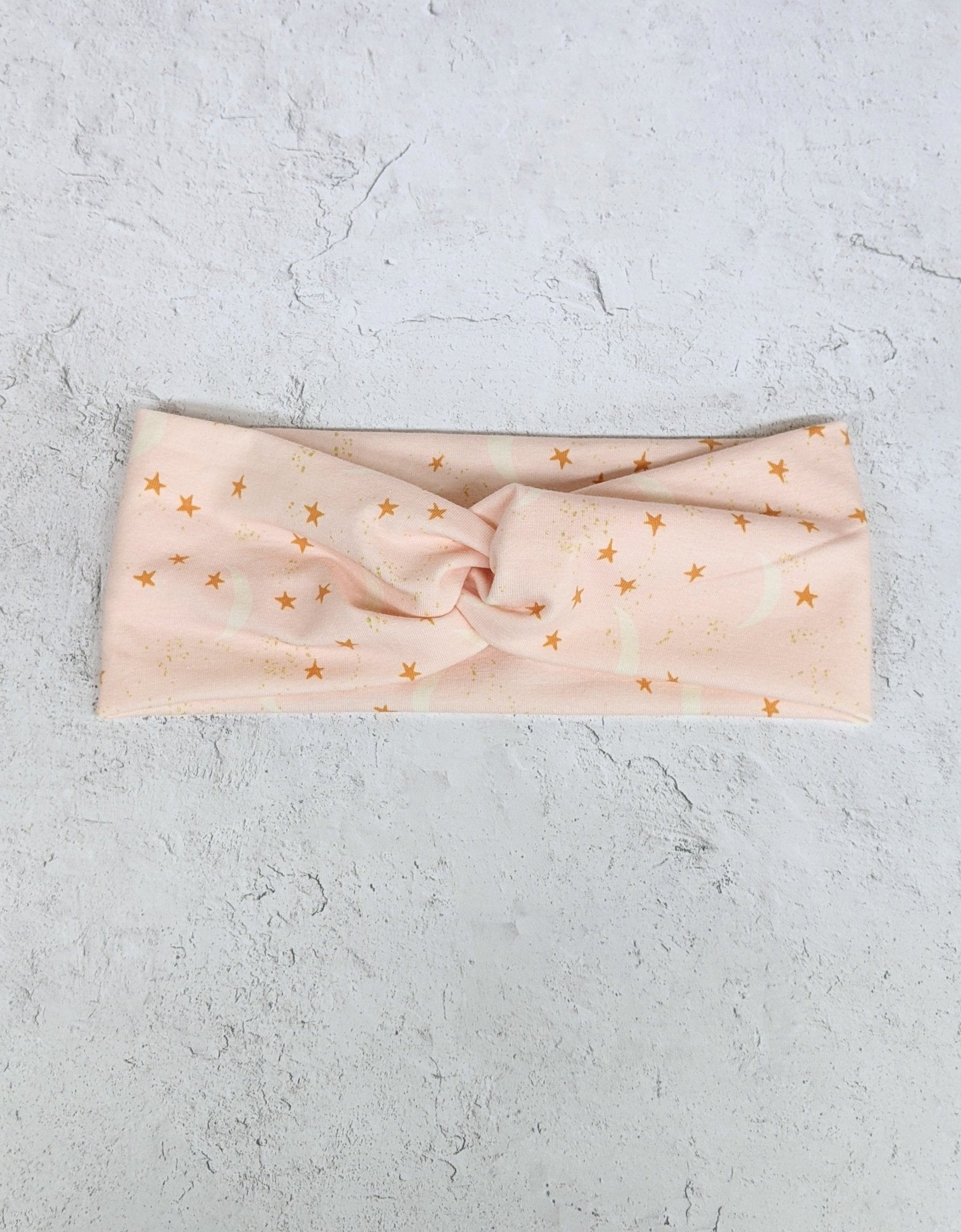 Faux Knot Headband - Stargazing Pink Headbands La Vie Bien Faux Knot Headband - Stargazing Pink