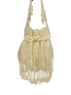 Faux Pearl Designer Potli Bags with Long Tassels La Vie Bien Faux Pearl Designer Potli Bags with Long Tassels