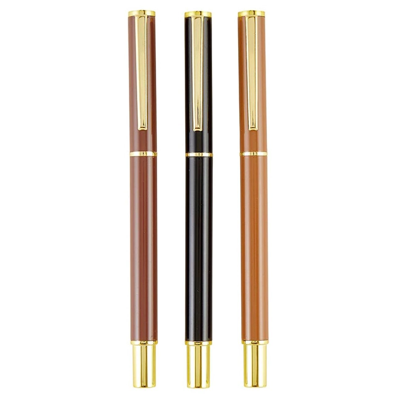 Favorite Memories 3 Piece Pen Set | Father's Day Dad Gift For Him | Set Of 3 Giftable Pens in Plaid Box | Refillable by The Bullish Store
