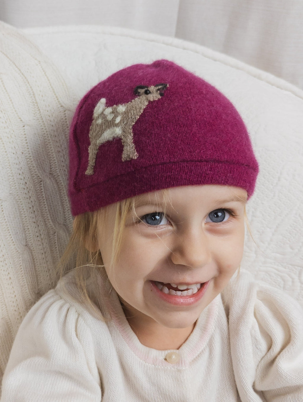 Fawn Cashmere Hat - Toddler hat La Vie Bien Fawn Cashmere Hat - Toddler