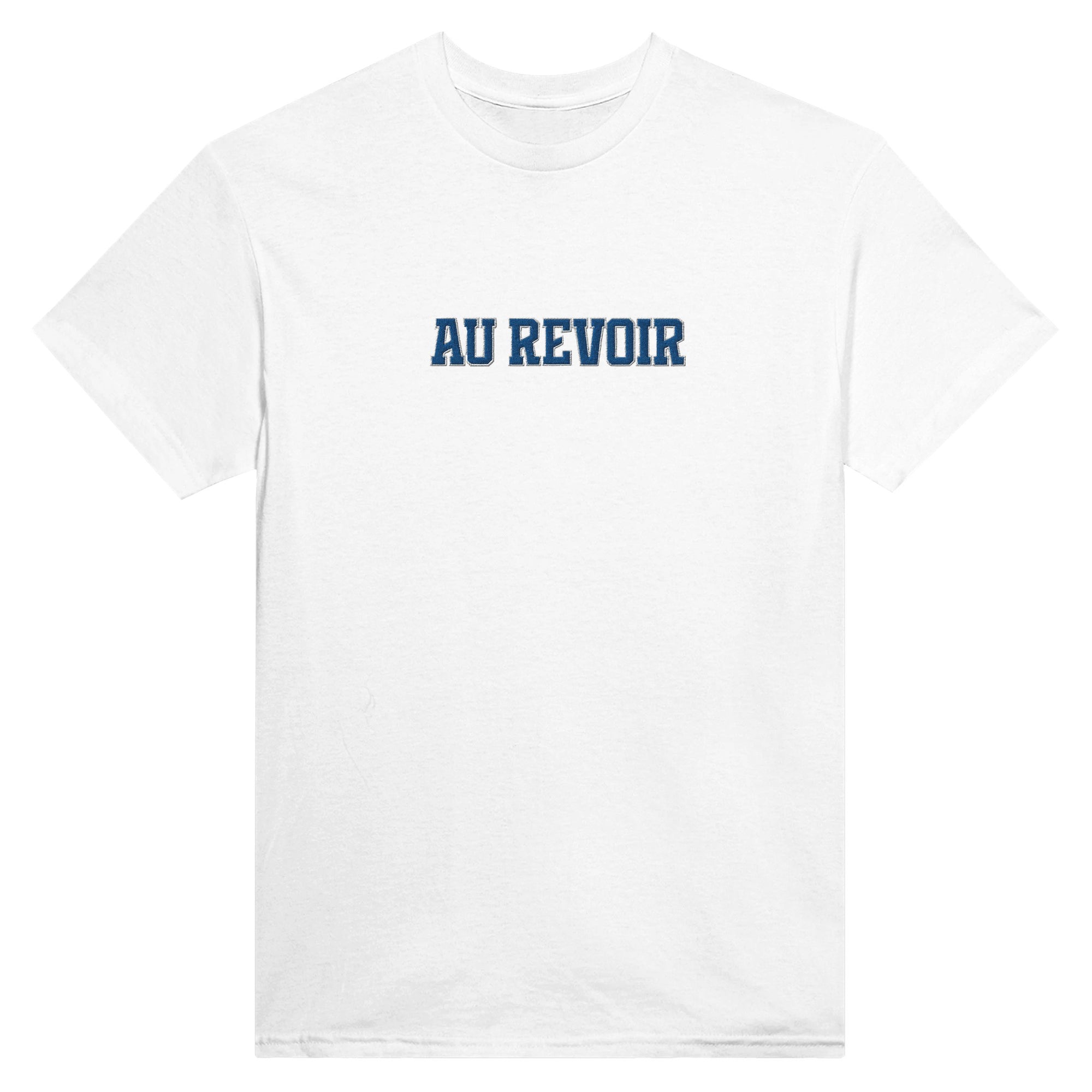 Au revoir embroidered tee