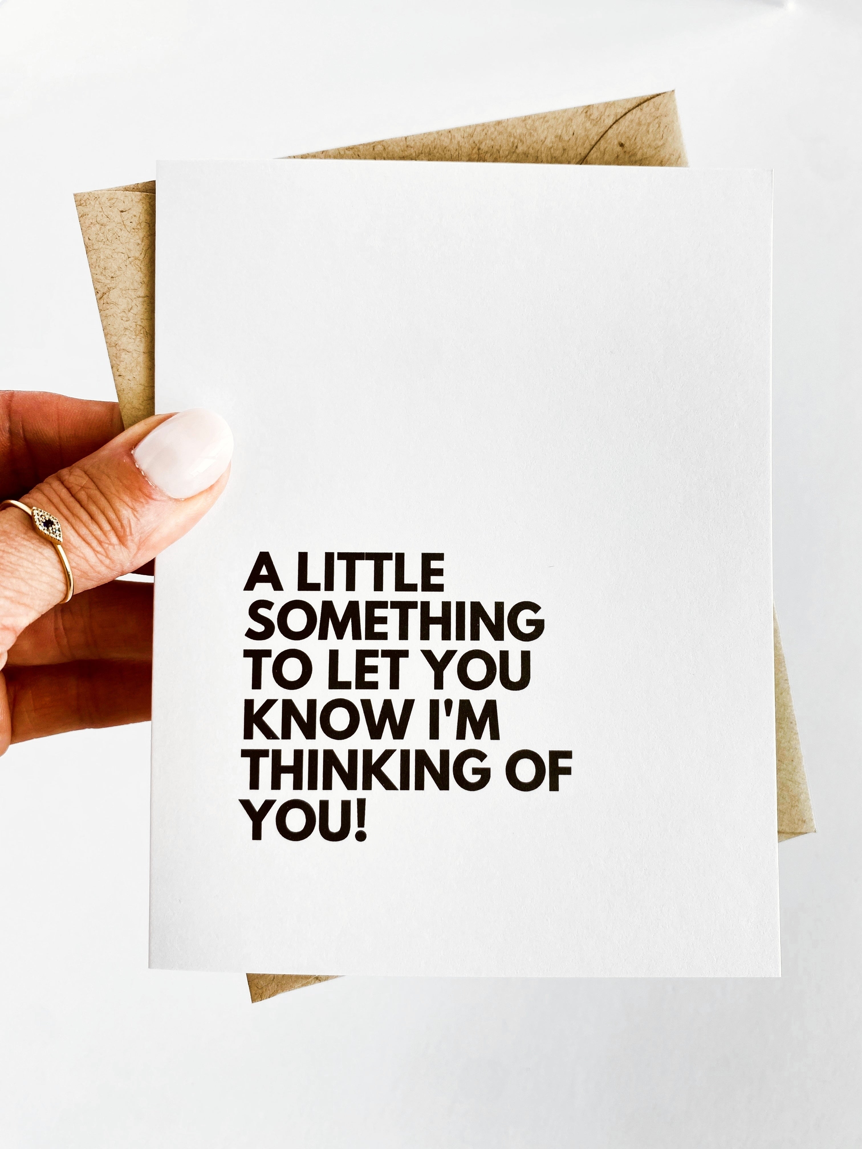 Sweet Thinking of You Card – Simple and Heartfelt Just Because Card