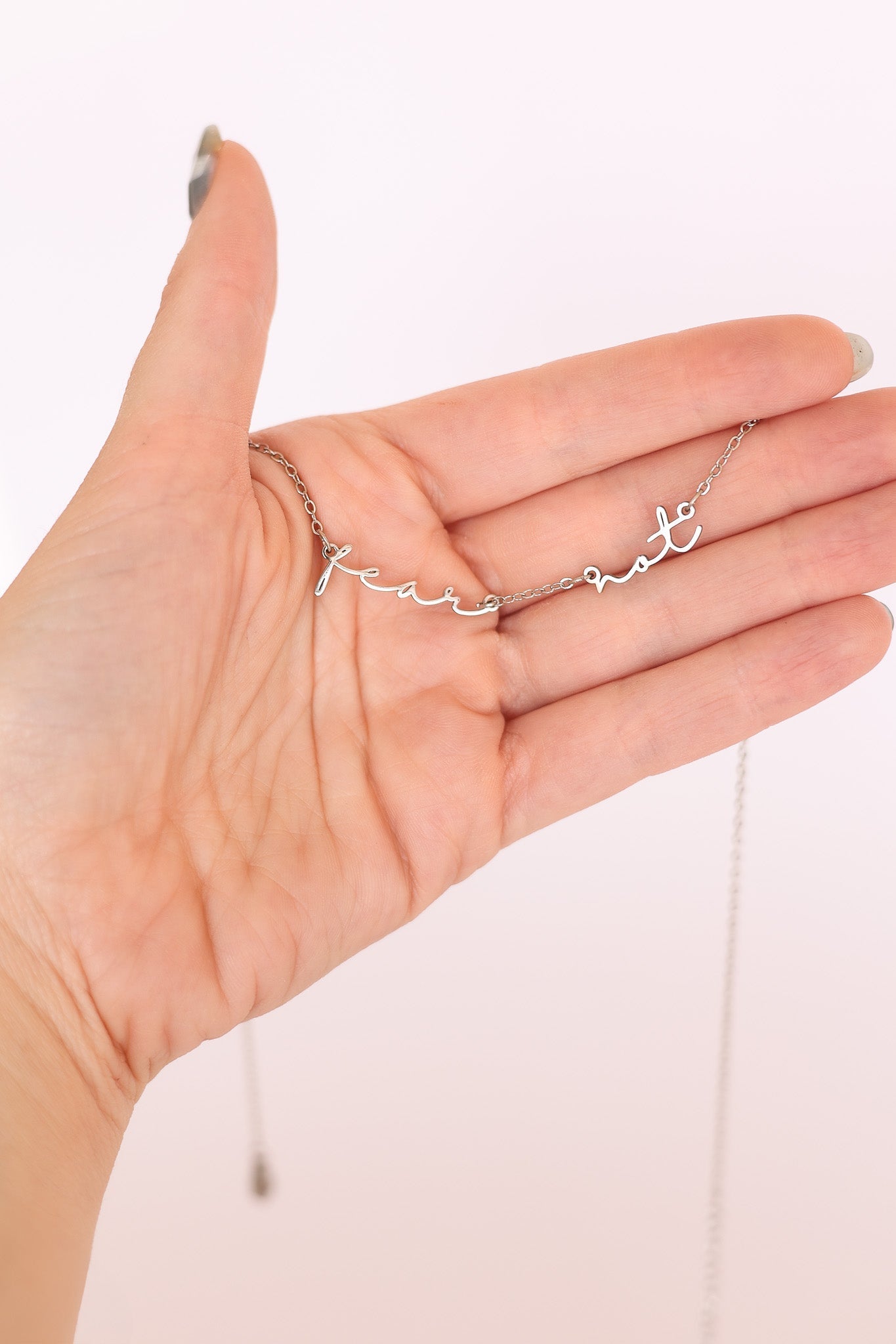 Fear Not Necklace Necklace La Vie Bien Fear Not Necklace
