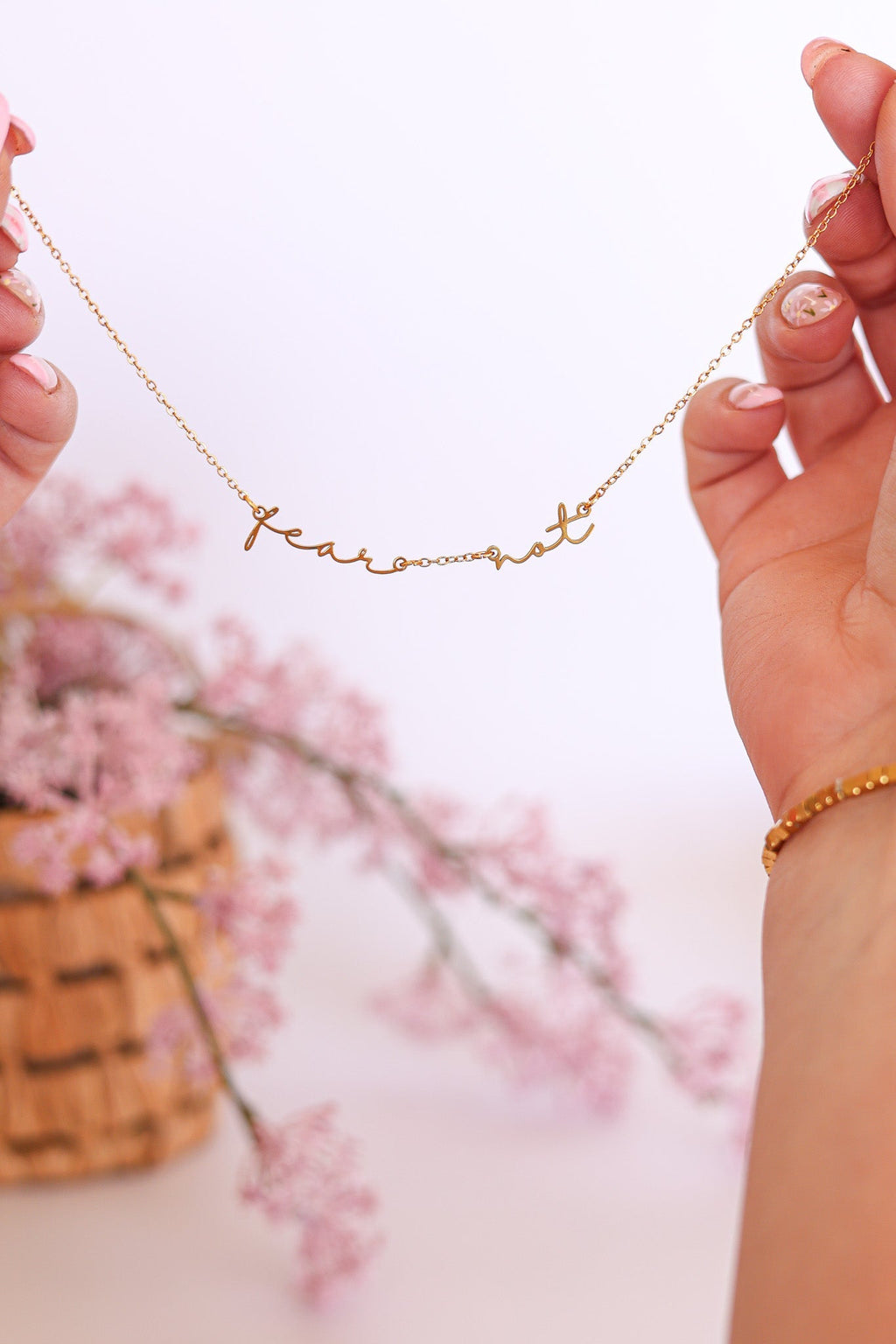 Fear Not Necklace Necklace La Vie Bien Fear Not Necklace