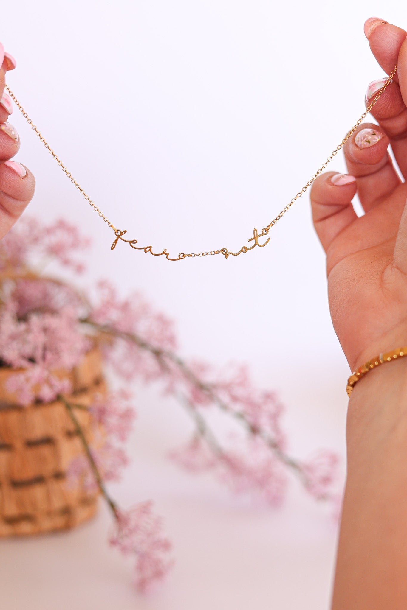 Fear Not Necklace Necklace La Vie Bien Fear Not Necklace