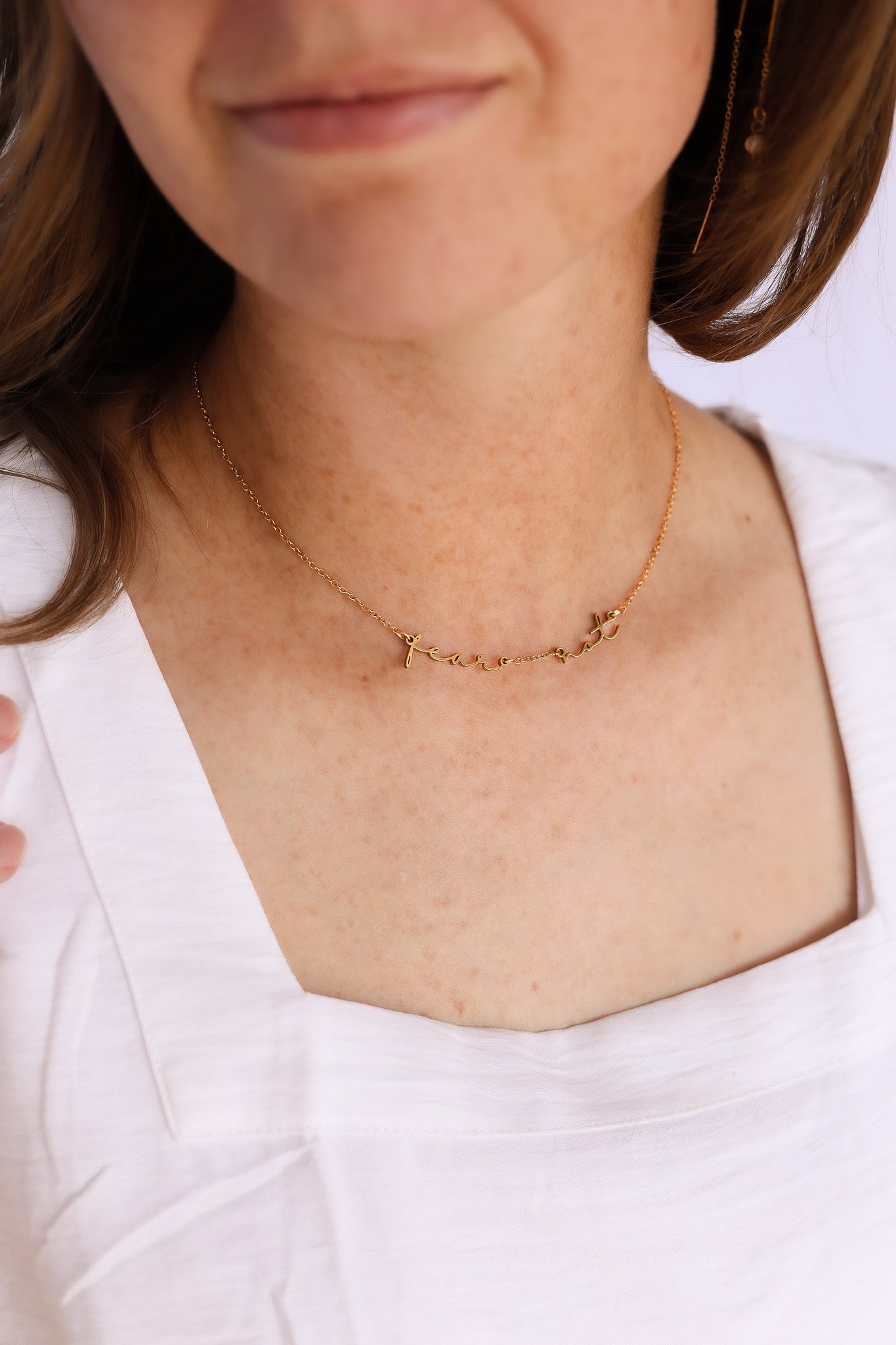 Fear Not Necklace Necklace La Vie Bien Fear Not Necklace