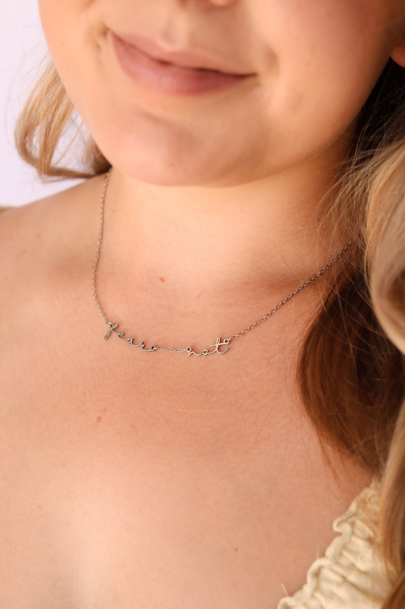 Fear Not Necklace Necklace La Vie Bien Fear Not Necklace