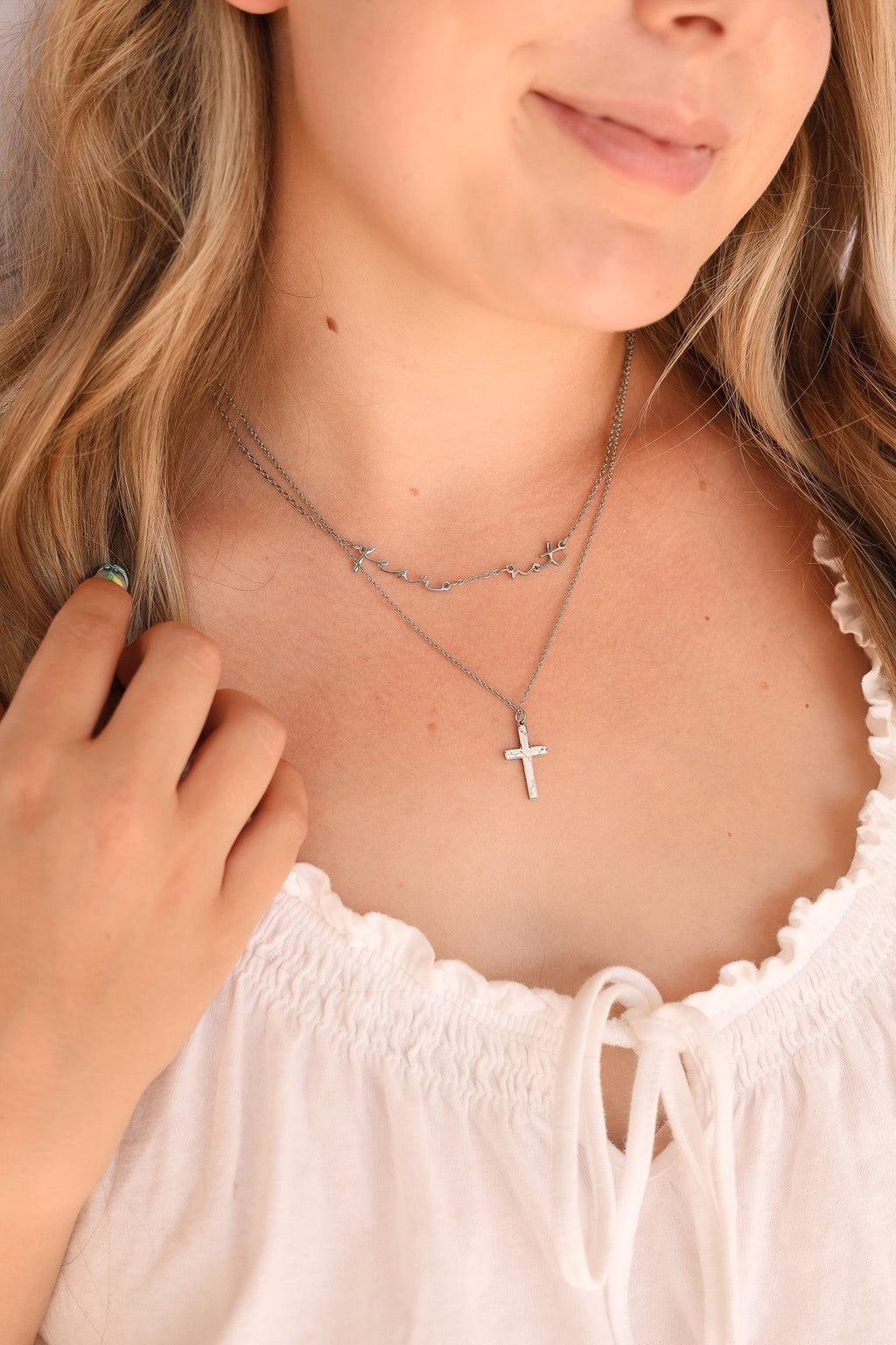 Fear Not Necklace Necklace La Vie Bien Fear Not Necklace