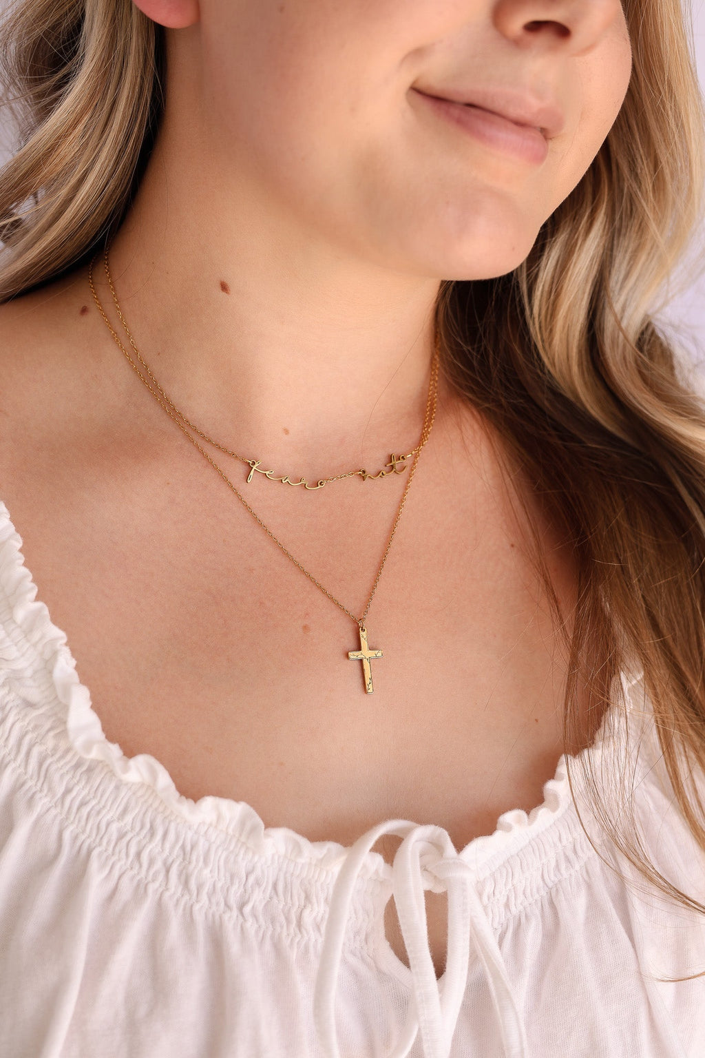 Fear Not Necklace Necklace La Vie Bien Fear Not Necklace