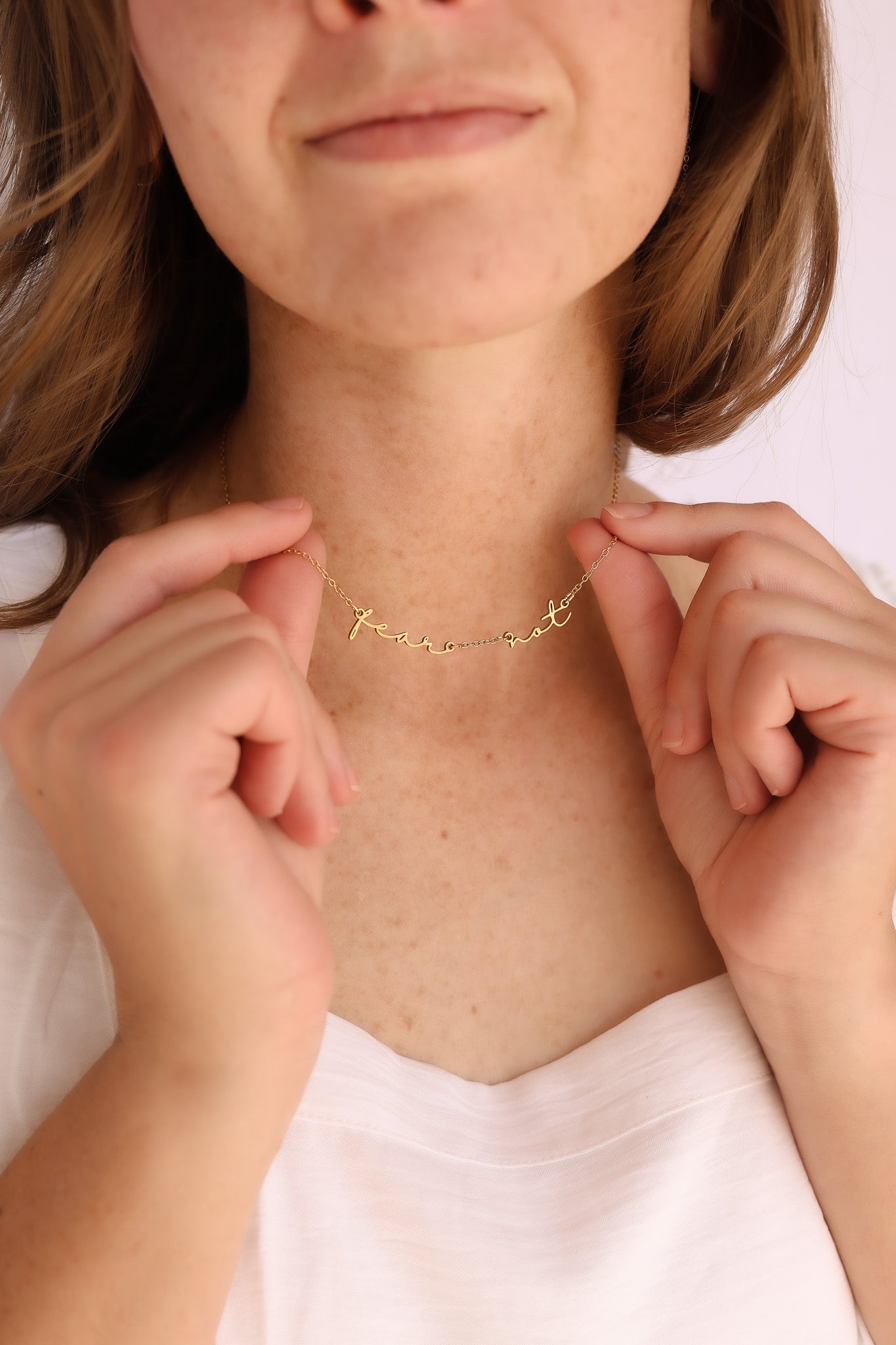 Fear Not Necklace Necklace La Vie Bien Fear Not Necklace