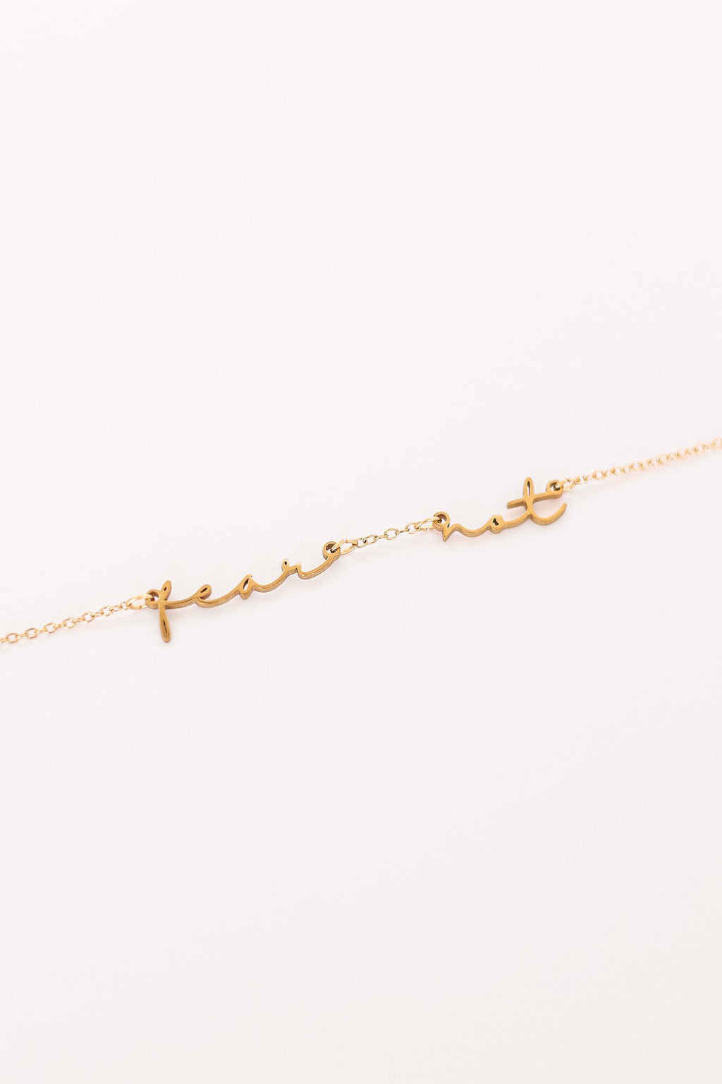 Fear Not Necklace Necklace La Vie Bien Fear Not Necklace