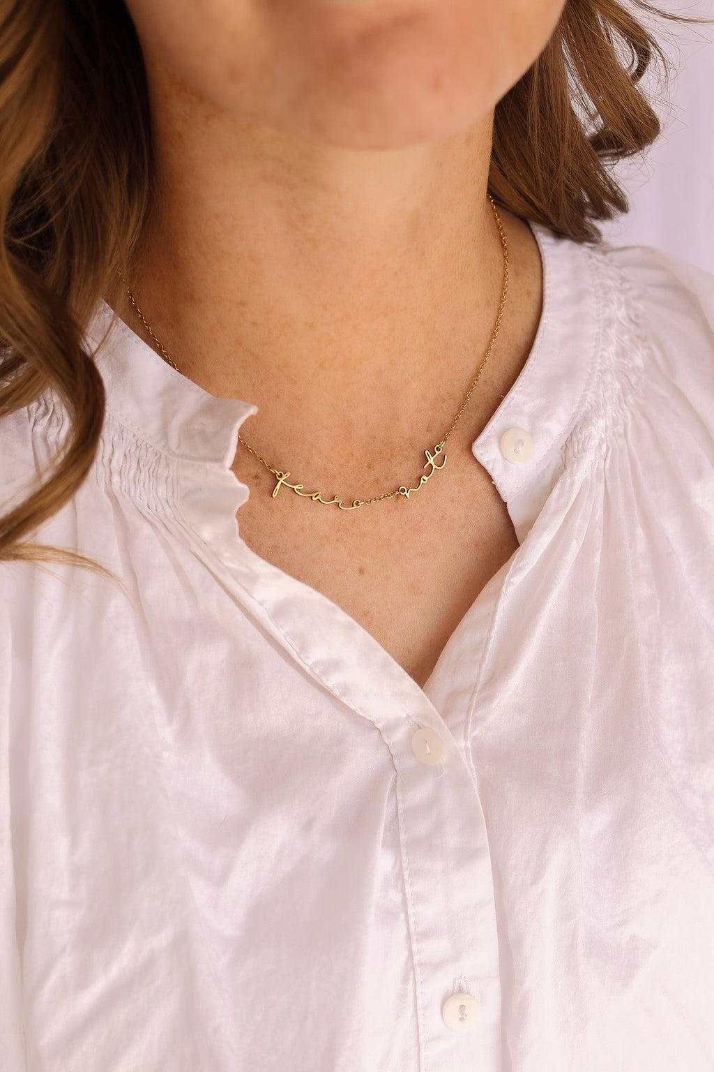Fear Not Necklace Necklace La Vie Bien Fear Not Necklace