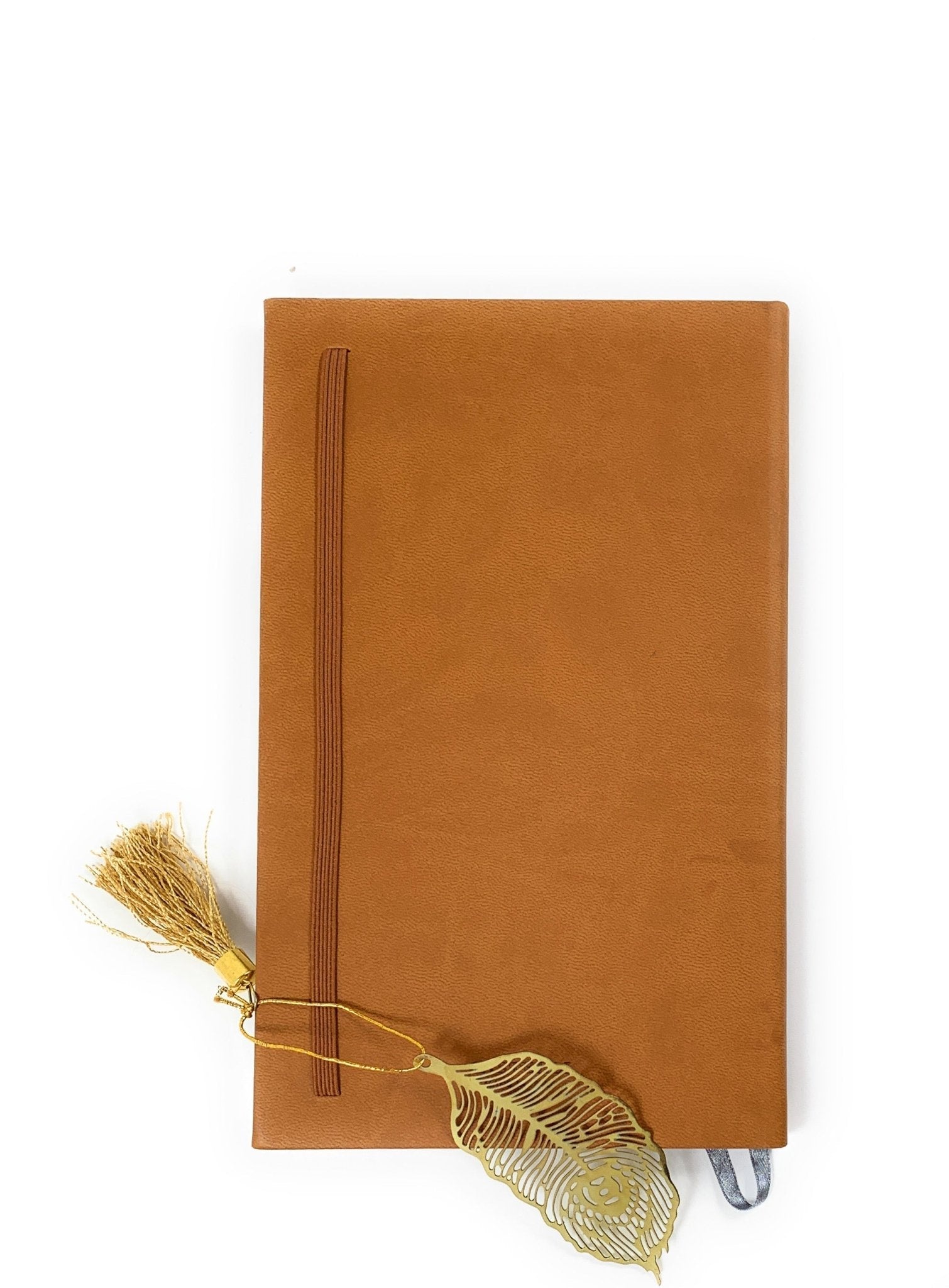Feather Bookmark with Tassel Golden Finish Set of 6 La Vie Bien Feather Bookmark with Tassel Golden Finish Set of 6