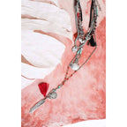 Feather Fringe Multi-Layered Necklace | Handmade Bohemian Style by The Bullish Store
