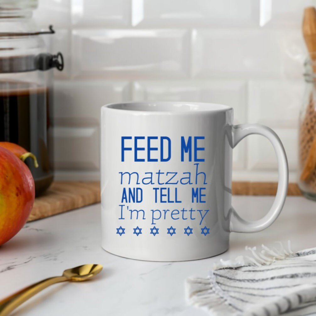 Feed Me Matzah Classic Coffee Mug for Passover