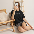 Feel the Fear and do it anyway typewriter font Tee — Minimalist Motivational Black T-Shirt T-Shirt La Vie Bien Feel the Fear and do it anyway typewriter font Tee — Minimalist Motivational Black T-Shirt