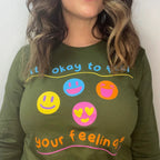 Feel Your Feelings Classic Long Sleeve by Kind Cotton