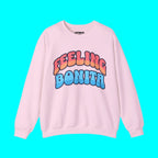 Feeling Bonita Viral Latina Fleece Lined Crewneck | Cute Pretty Comfy Funny Latino | 3 Colors Sweatshirt La Vie Bien Feeling Bonita Viral Latina Fleece Lined Crewneck | Cute Pretty Comfy Funny Latino | 3 Colors