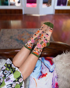 Feeling Foxy Sheer Crew Sock by Sock Candy
