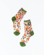 Feeling Foxy Sheer Crew Sock by Sock Candy