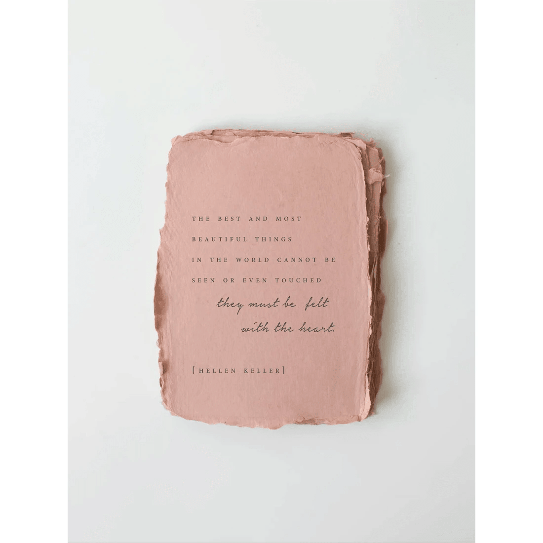 "Felt By The Heart" Love/Friendship Greeting Card Greeting Card La Vie Bien "Felt By The Heart" Love/Friendship Greeting Card