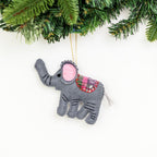 Felt Elephant Ornament Holiday La Vie Bien Felt Elephant Ornament
