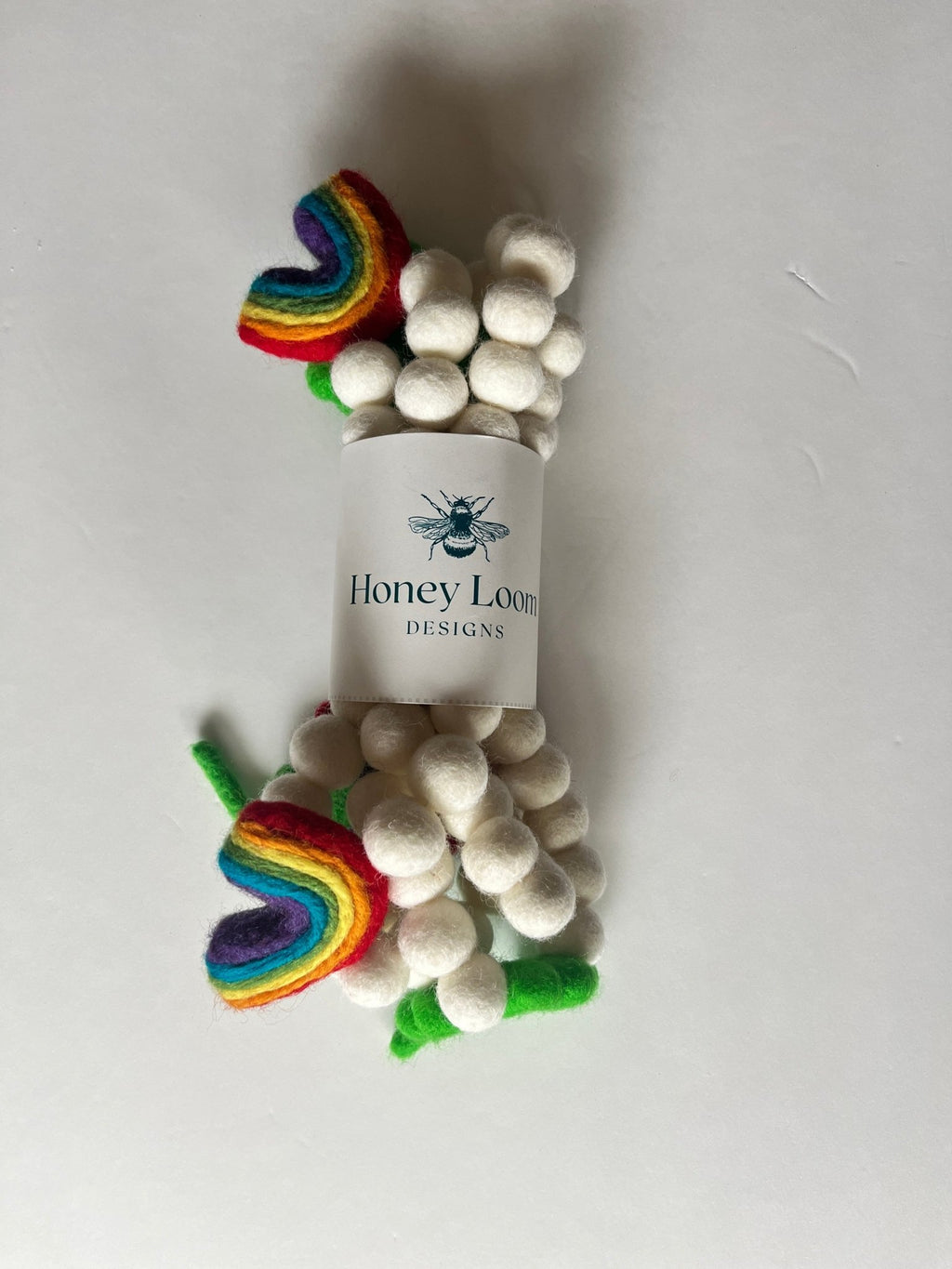 Felt Feeling Lucky Garland Felt Garland La Vie Bien Felt Feeling Lucky Garland