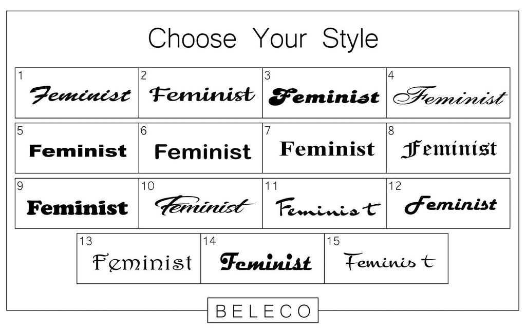 Feminist Engraved Cuff Bracelet La Vie Bien Feminist Engraved Cuff Bracelet
