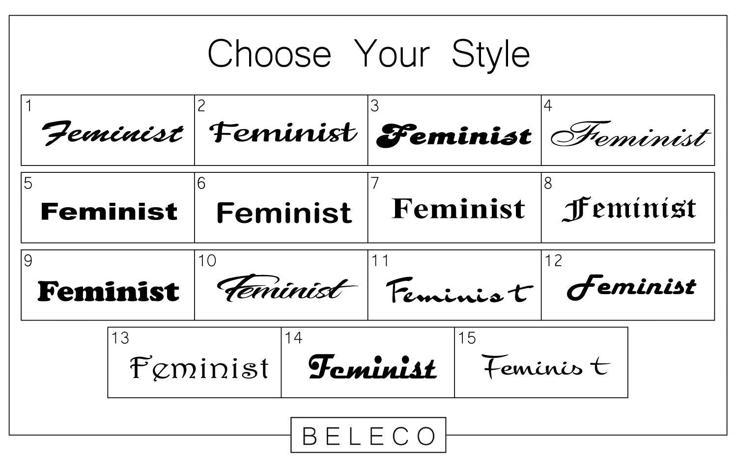 Feminist Engraved Cuff Bracelet La Vie Bien Feminist Engraved Cuff Bracelet