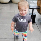 FERAL Funny Toddler T-Shirt OR Baby Bodysuit Shirts & Tops La Vie Bien FERAL Funny Toddler T-Shirt OR Baby Bodysuit