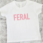 FERAL Funny Toddler T-Shirt OR Baby Bodysuit Shirts & Tops La Vie Bien FERAL Funny Toddler T-Shirt OR Baby Bodysuit