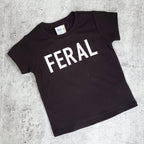 FERAL Funny Toddler T-Shirt OR Baby Bodysuit Shirts & Tops La Vie Bien FERAL Funny Toddler T-Shirt OR Baby Bodysuit