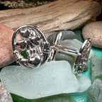 Fergal Irish Claddagh Sterling Silver Cuff Links Cuff Links La Vie Bien Fergal Irish Claddagh Sterling Silver Cuff Links