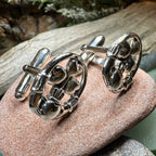 Fergal Irish Claddagh Sterling Silver Cuff Links Cuff Links La Vie Bien Fergal Irish Claddagh Sterling Silver Cuff Links