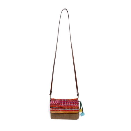 Fernanda Embroidered Convertible Crossbody|Clutch Bag - Thailand Bags La Vie Bien Fernanda Embroidered Convertible Crossbody|Clutch Bag - Thailand