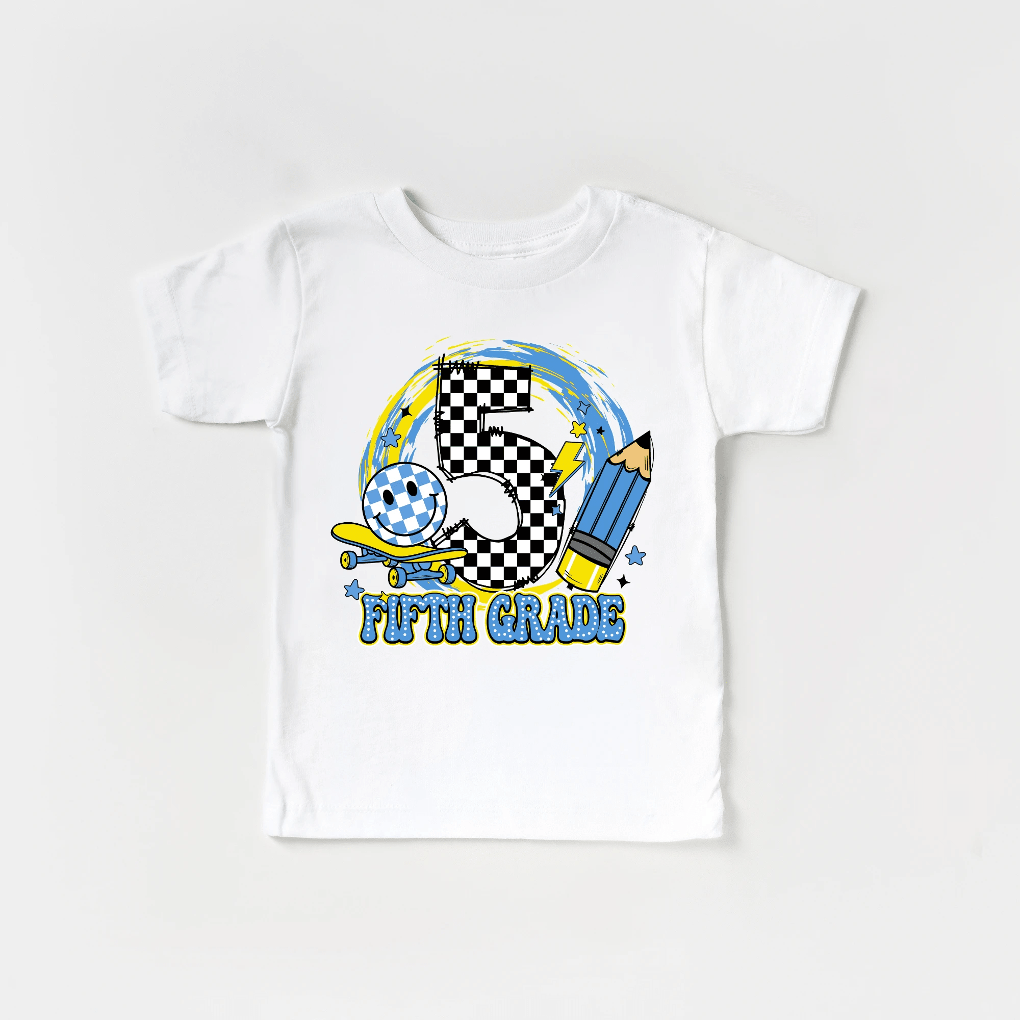 Fifth Grade Boy T-shirt, toddler and youth sizes, back to school collection by Benny and Ray Apparel