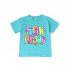 Fifth Grade Girl tee shirt - Back to school collection by Benny and Ray Apparel