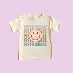 Fifth Grade kid's tee shirt, back to school collection by Benny and Ray Apparel