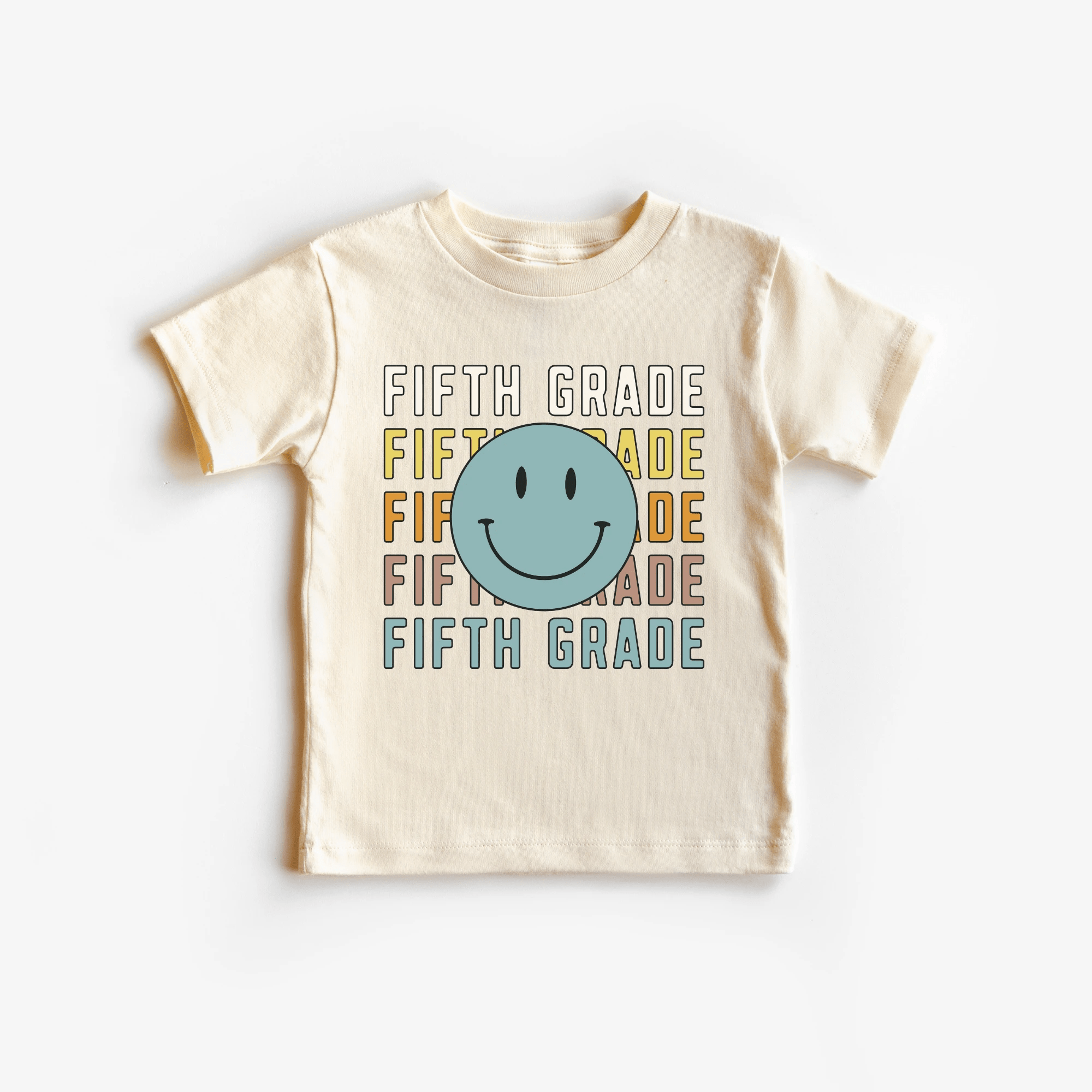 Fifth Grade kid's tee shirt, back to school collection by Benny and Ray Apparel
