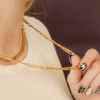 Figaro Chain Necklace by Oh Clementine