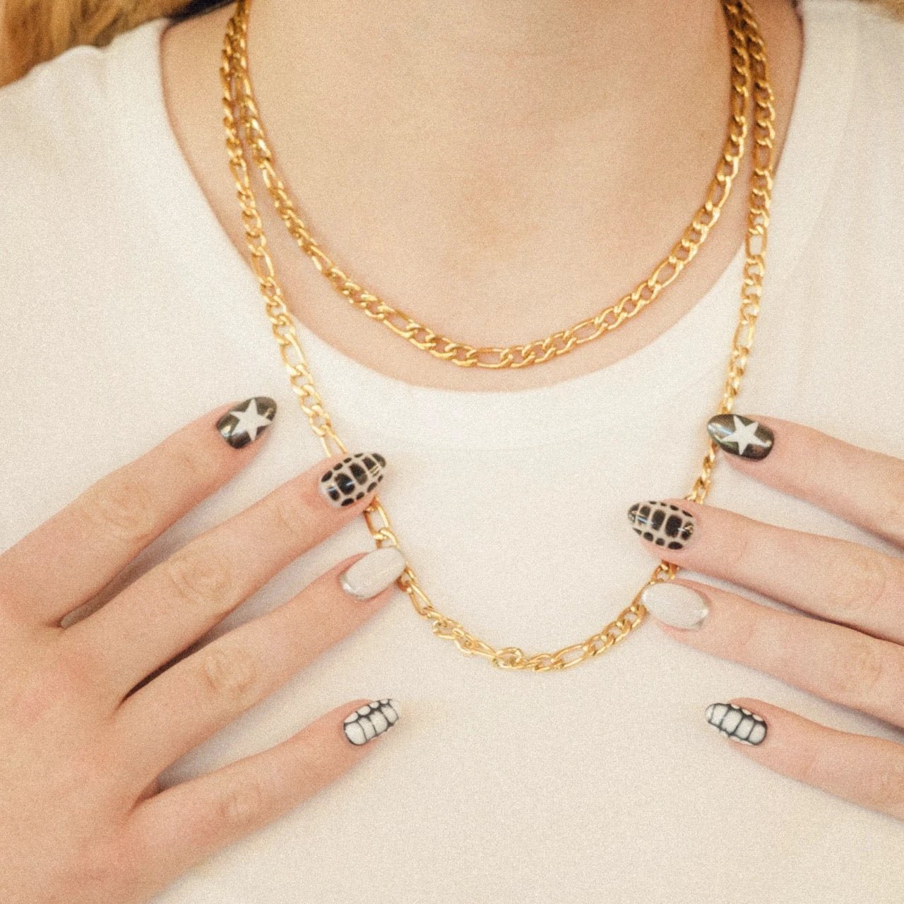 Figaro Chain Necklace by Oh Clementine